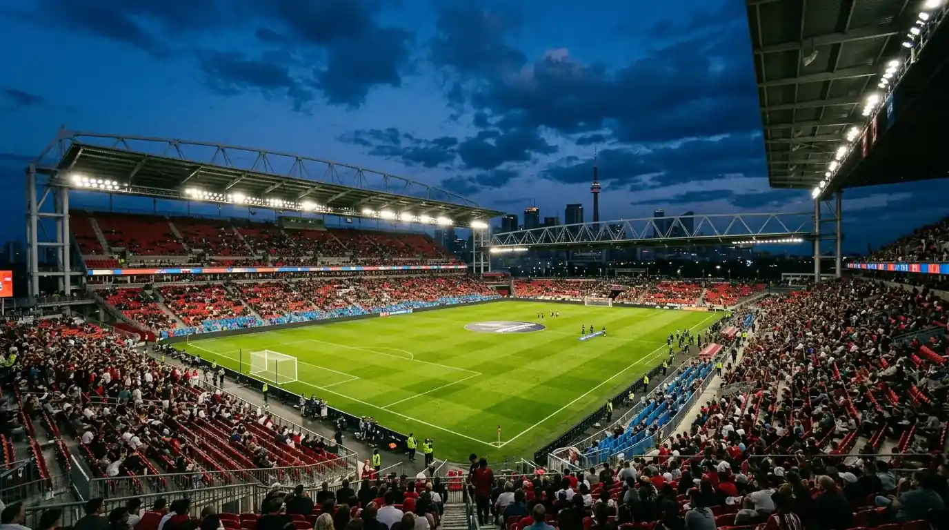 Stadion BMO Field u Torontu uoči dvoboja Panama – Hrvatska na SP-u 2026.